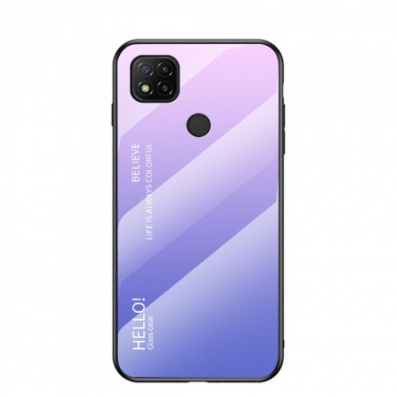 Capa Para Xiaomi Redmi 9C Olá Vidro Temperado