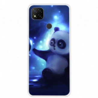 Capa Para Xiaomi Redmi 9C Panda No Espaço