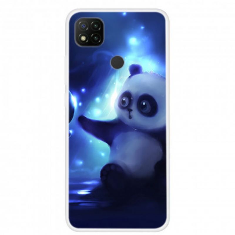 Capa Para Xiaomi Redmi 9C Panda No Espaço