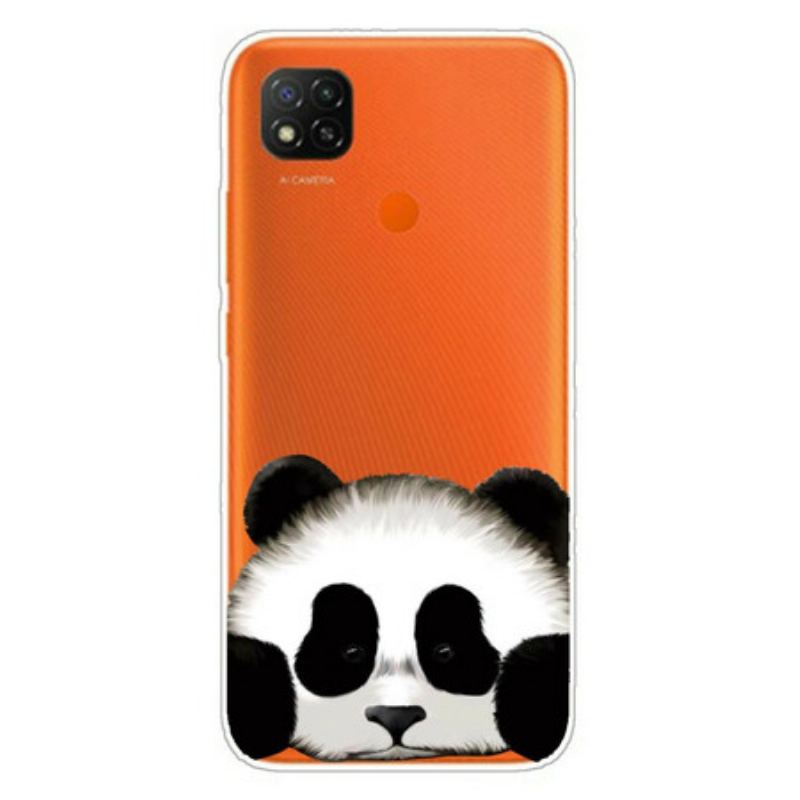 Capa Para Xiaomi Redmi 9C Panda Sem Costura