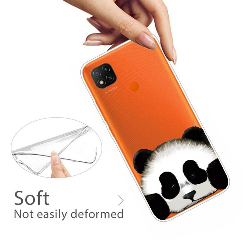 Capa Para Xiaomi Redmi 9C Panda Sem Costura