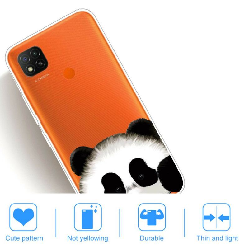 Capa Para Xiaomi Redmi 9C Panda Sem Costura