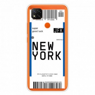 Capa Para Xiaomi Redmi 9C Passe Para Nova York