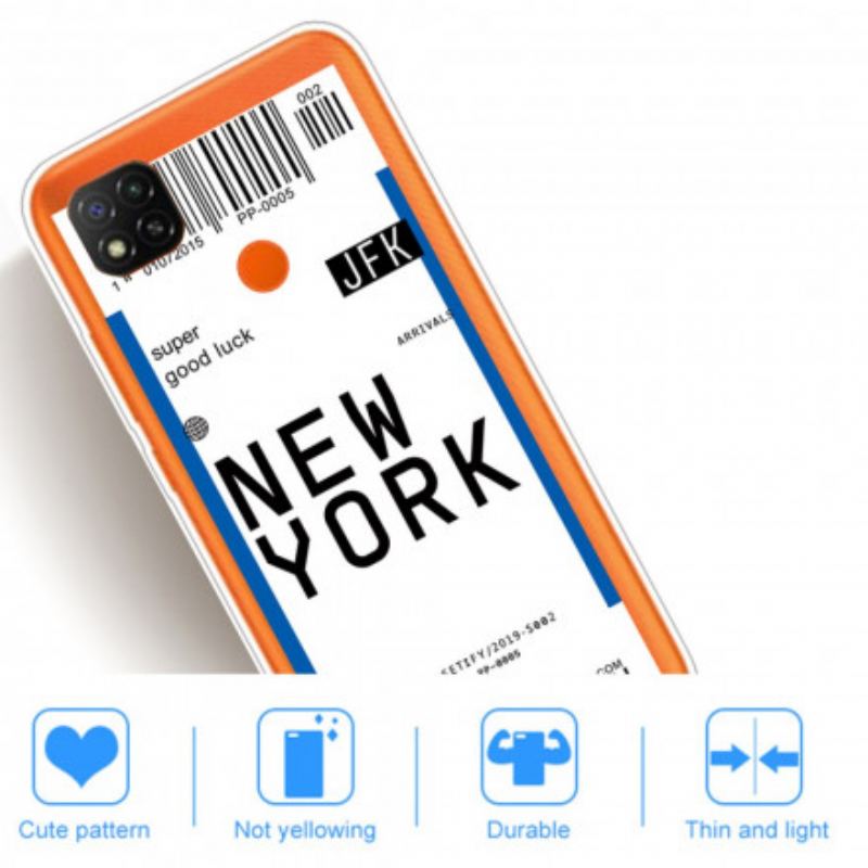 Capa Para Xiaomi Redmi 9C Passe Para Nova York