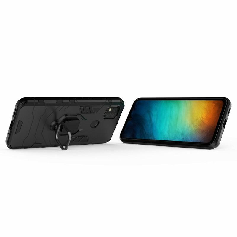 Capa Para Xiaomi Redmi 9C Resistente A Anel