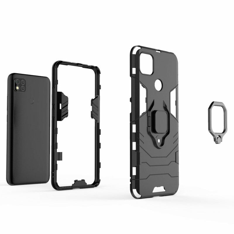 Capa Para Xiaomi Redmi 9C Resistente A Anel