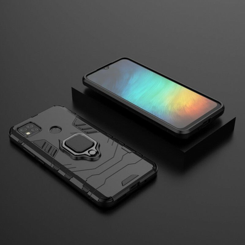 Capa Para Xiaomi Redmi 9C Resistente A Anel