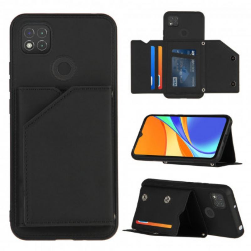 Capa Para Xiaomi Redmi 9C Suporte Multi-card Hands-free