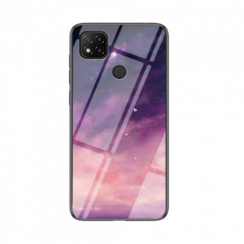 Capa Para Xiaomi Redmi 9C Vidro Temperado De Beleza