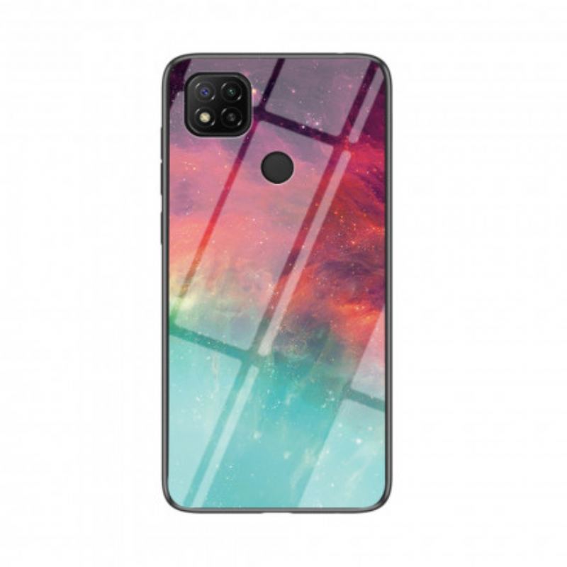 Capa Para Xiaomi Redmi 9C Vidro Temperado De Beleza