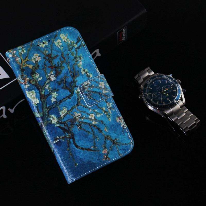 Capa Flip Para Realme C31 Flor De Damasco