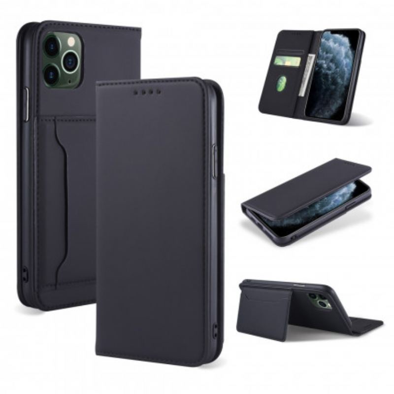 Capa De Celular Para iPhone 11 Pro Max Flip Suporte Para Cartão