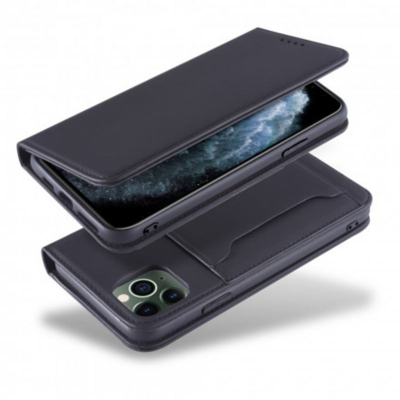 Capa De Celular Para iPhone 11 Pro Max Flip Suporte Para Cartão