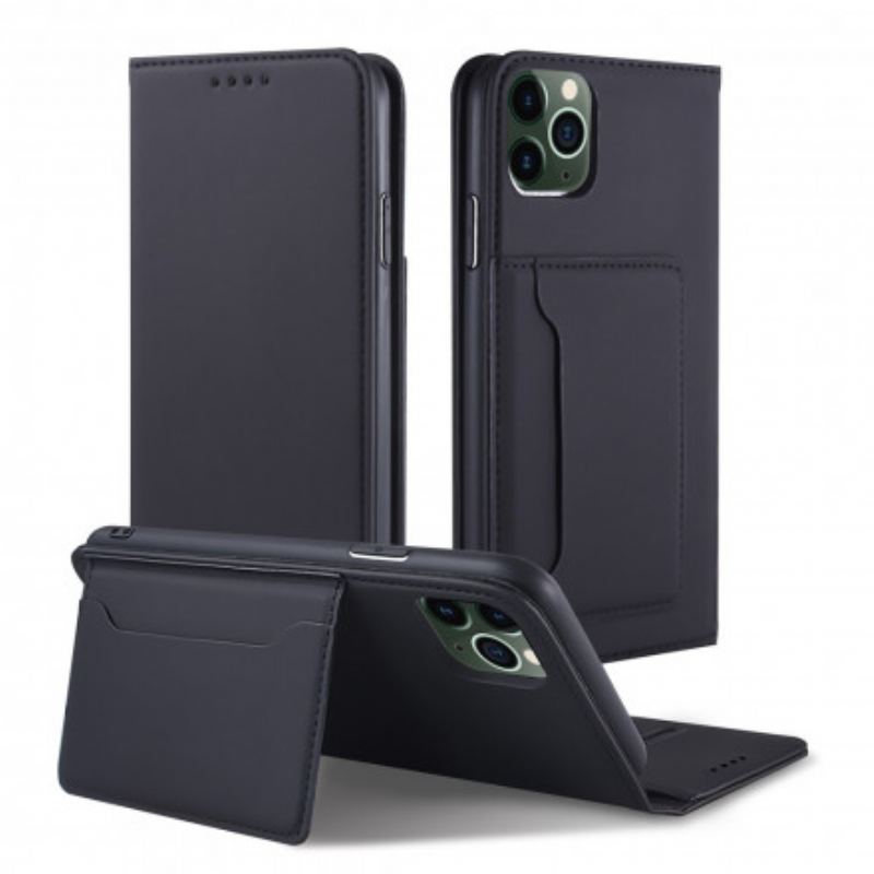 Capa De Celular Para iPhone 11 Pro Max Flip Suporte Para Cartão