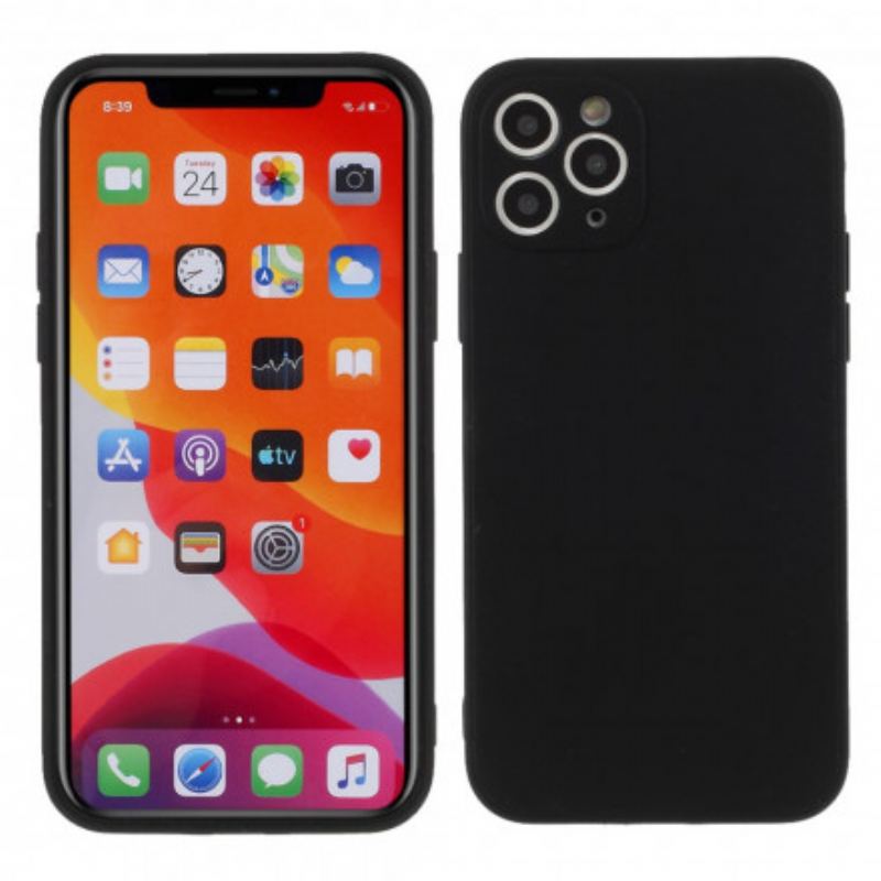 Capa De Celular Para iPhone 11 Pro Max Silicone Rígido Fosco