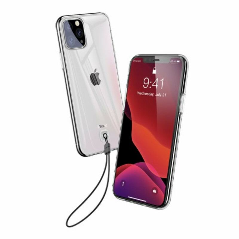 Capa Para iPhone 11 Pro Max De Cordão Tira Transparente Baseus