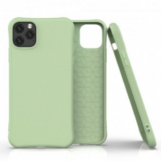 Capa Para iPhone 11 Pro Max Fosco De Silicone Flexível