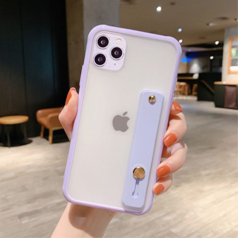 Capa Para iPhone 11 Pro Max Híbrido Com Suporte De Alça