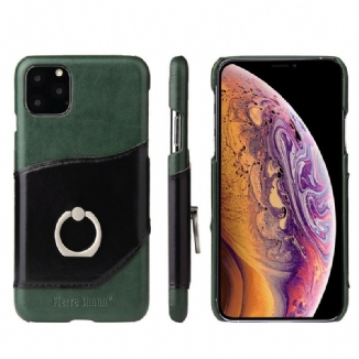 Capa Para iPhone 11 Pro Max Porta-cartões E Porta-anel Fierre Shann