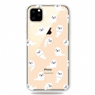 Capa Para iPhone 11 Pro Max Principais Leões Marinhos