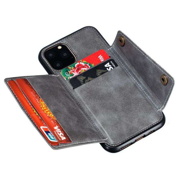 Capa Para iPhone 11 Pro Max Capa Tipo Carteira Snap Wallet