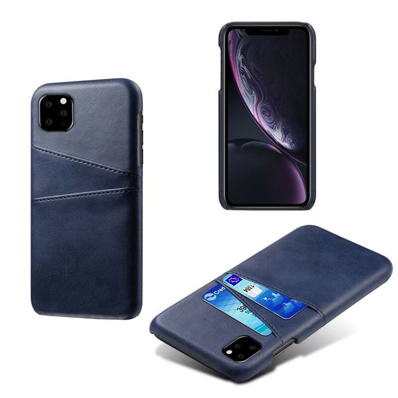 Capa Para iPhone 11 Pro Max Titular De Cartão Duplo