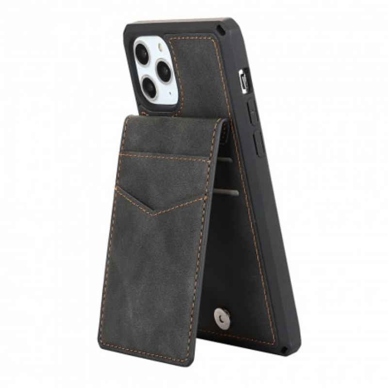 Capa Para iPhone 11 Pro Max Titulares De Cartão De Suporte Vertical E Horizontal