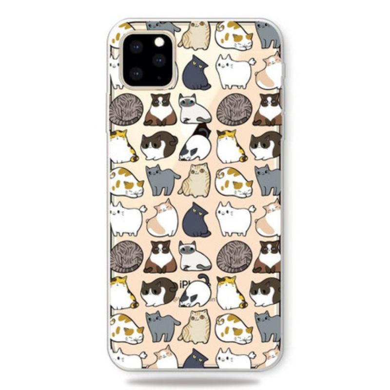 Capa Para iPhone 11 Pro Max Pro Top Cats