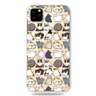 Capa Para iPhone 11 Pro Max Pro Top Cats