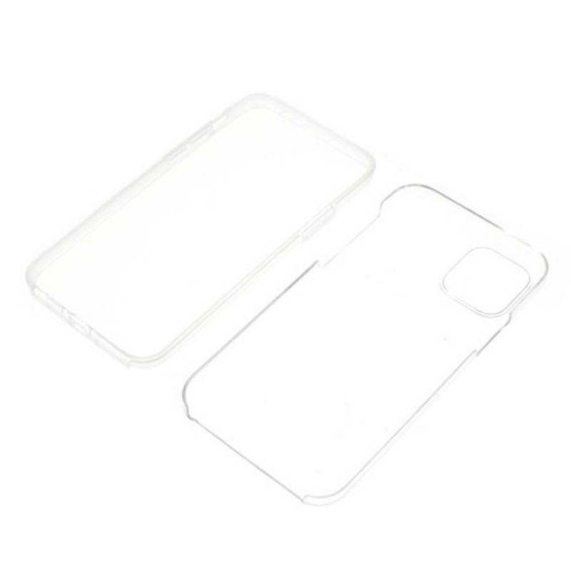 Capa Para iPhone 11 Pro Max Transparente 2 Peças