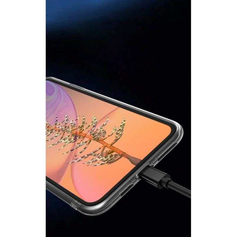 Capa Para iPhone 11 Pro Max Transparente Com Suporte De Anel