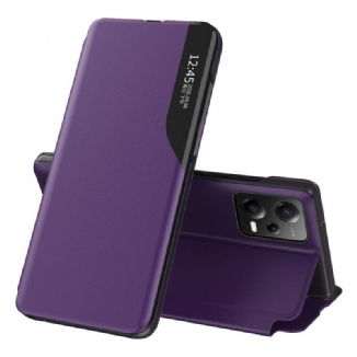 Capa De Celular Para Xiaomi Redmi Note 12 5G Couro Sintético