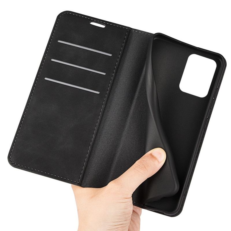 Capa De Celular Para Xiaomi Redmi Note 12 5G Flip Estilo De Couro