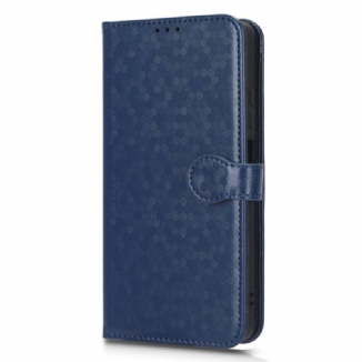 Capa De Couro Para Xiaomi Redmi Note 12 5G De Cordão Padrão 3d Strappy