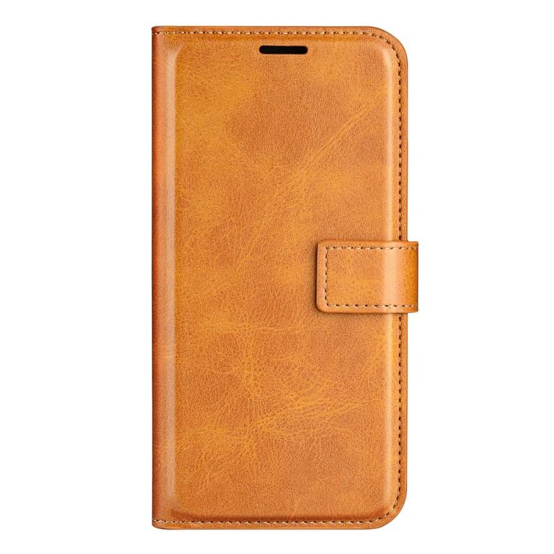 Capa De Couro Para Xiaomi Redmi Note 12 5G Estilo Cor De Couro