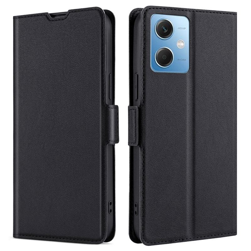 Capa De Couro Para Xiaomi Redmi Note 12 5G Ultrafino