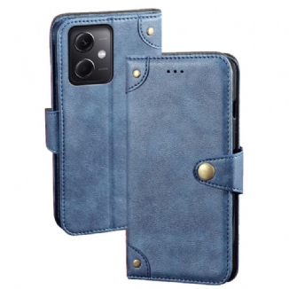 Capa Flip Para Xiaomi Redmi Note 12 5G Botão Magnético