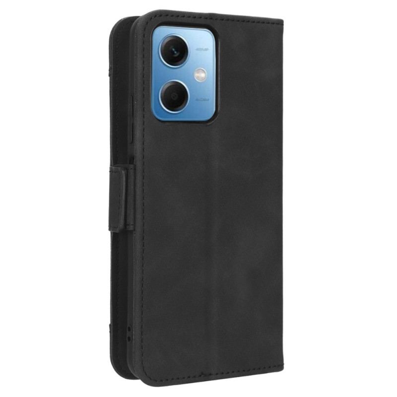 Capa Flip Para Xiaomi Redmi Note 12 5G Cartões Múltiplos