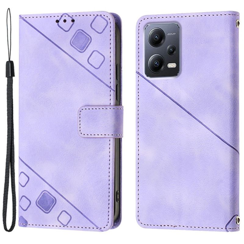 Capa Flip Para Xiaomi Redmi Note 12 5G Desenho 70