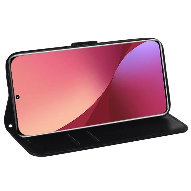 Capa Flip Para Xiaomi Redmi Note 12 5G Estilo Discoteca