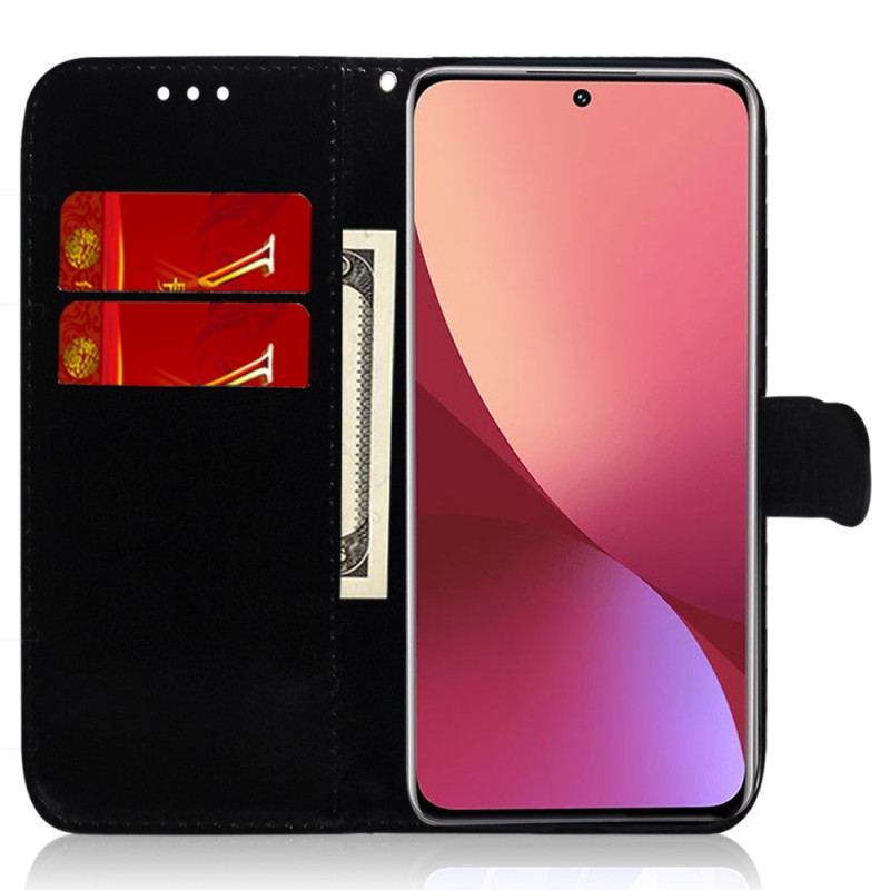 Capa Flip Para Xiaomi Redmi Note 12 5G Estilo Discoteca