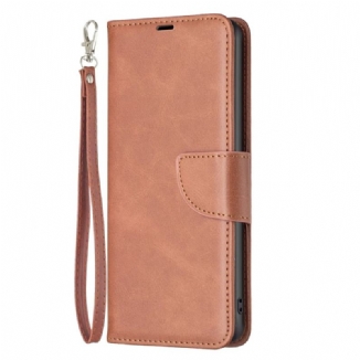 Capa Flip Para Xiaomi Redmi Note 12 5G Fecho Oblíquo