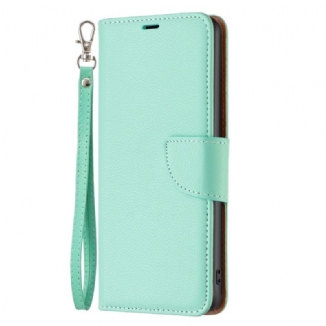 Capa Flip Para Xiaomi Redmi Note 12 5G Fecho Oblíquo De Lichia