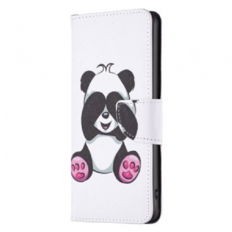 Capa Flip Para Xiaomi Redmi Note 12 5G Meu Panda