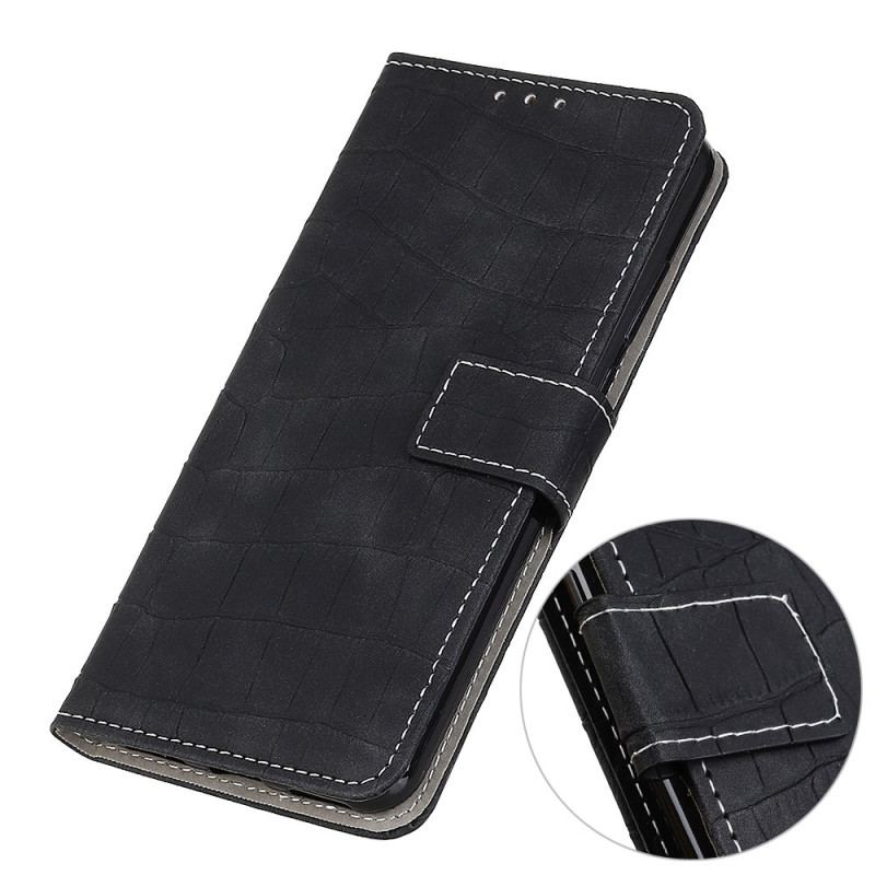 Capa Flip Para Xiaomi Redmi Note 12 5G Poder Do Crocodilo