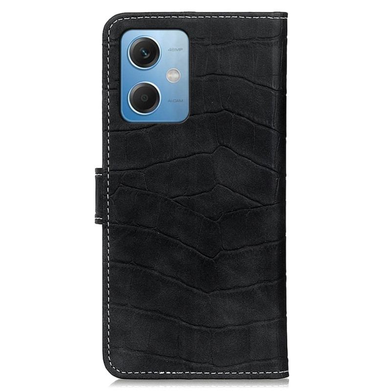 Capa Flip Para Xiaomi Redmi Note 12 5G Poder Do Crocodilo