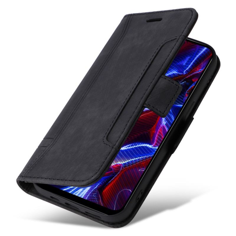 Capa Flip Para Xiaomi Redmi Note 12 5G Porta-cartões Frontal Betopnice