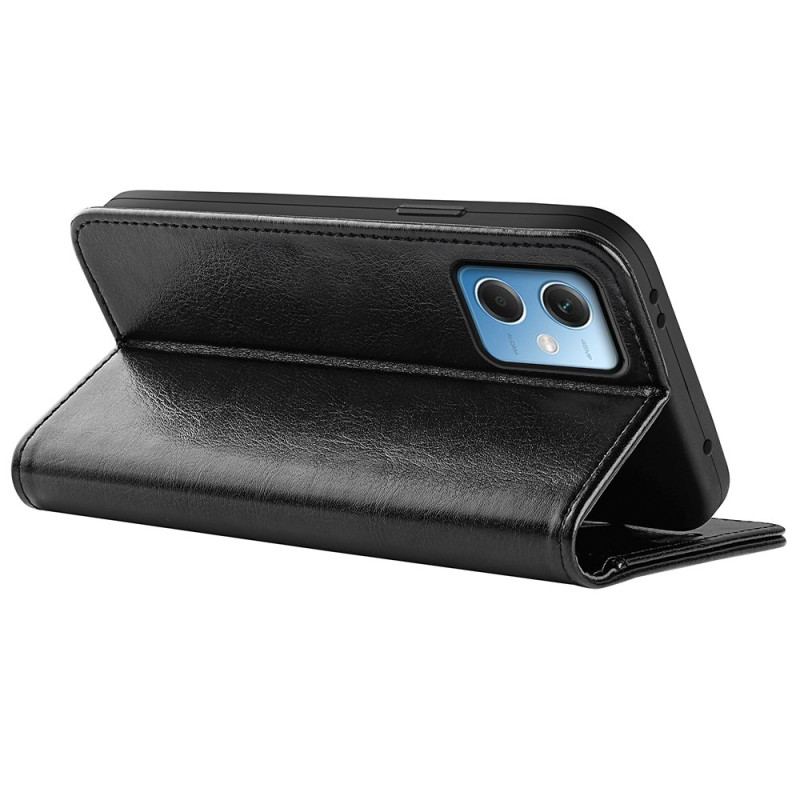 Capa Flip Para Xiaomi Redmi Note 12 5G Sobriedade