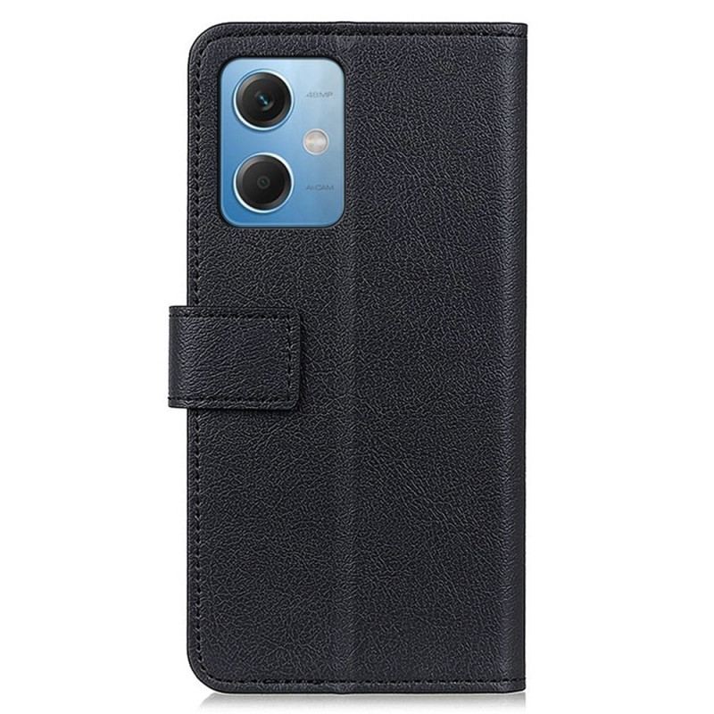 Capa Folio Para Xiaomi Redmi Note 12 5G Clássico