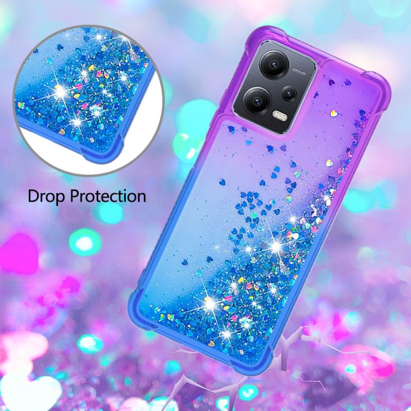 Capa Para Xiaomi Redmi Note 12 5G Lantejoulas Coloridas